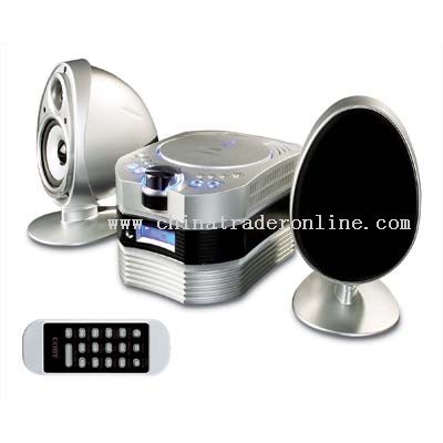 MICRO CD PLAYER SYSTEM with DIGITAL AM/FM TUNER from China